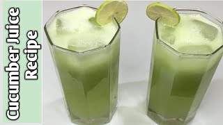 Cucumber Juice Recipe By Sweet amp Salty Kitchen  Summer Drink Recipe [upl. by Eittik]