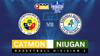 BARANGAY CATMON VS BARANGAY NIUGAN  DIVISION 1 [upl. by Haleeuqa824]