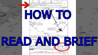 Jeppesen APPROACH CHARTS  How to READ AND BRIEF [upl. by Hairacaz551]