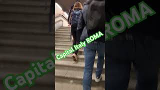 Capital Italy ROMA ROMA love foryou politics foryou explore italiancity shortvideo [upl. by Nylirrehs]