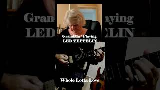 GrandMa Playing LedZeppelin WholeLottaLove ledzeppelin granny [upl. by Ecertal]