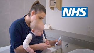 How do I brush my childs teeth 6 months to 7 years  NHS [upl. by Springer]