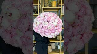 Who wants to take these beauties home 🩷 darceyflowers flowerarrangements peonies dubai [upl. by Robaina816]