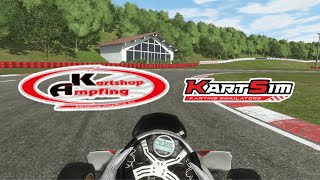 Ampfing  Junior X30  KartSim Pro EU Simulation Software [upl. by Celisse186]