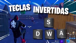 FORTNITE PERO MIS TECLAS ESTAN AL REVEZ 🙃 [upl. by Eniamurt]