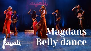 Gana el Hawa by Rachid Taha  Sabinas Belly Dance students at Layali Sweden 2019 [upl. by Kristien]