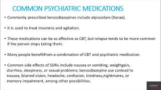 7 Overview of Common Psychiatric Medications [upl. by Einnej335]