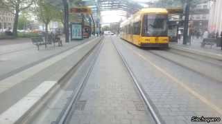 Dresden  Tramway  Streetcar  Straßenbahn Linie 11 Zschertnitz  Bühlau Rundfahrt [upl. by Nodyl387]