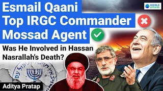 Irans Top Military Chief Esmail Qaani is a Mossad Agent Explained by World Affairs [upl. by Sivek]