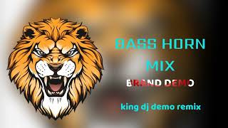 BASS HORN MIX👹 FULL COMPETITION DJ DEMO👹 DJ VIJAY PA BRAND AUDIO [upl. by Petrie]