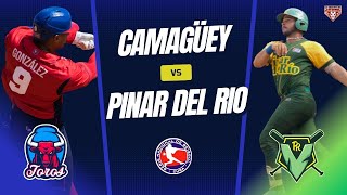 Serie Nacional 63 Camagüey vs Pinar del Rio 5to juego [upl. by Attenod]