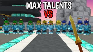 Max Talents Vs 12 Pro Bedwars Players [upl. by Cornel]