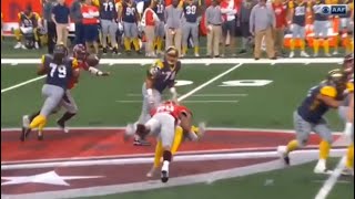 Mike Bercovici Takes Huge Hit From Shaan Washington  AAF Highlights [upl. by Rolph]