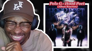 Prodijet reacts to Polo G Hood Poet Album [upl. by Atterahs888]