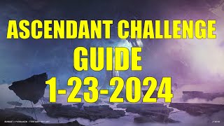 Destiny 2  Ascendant Challenge Guide and Location 1232024 [upl. by Aicila]