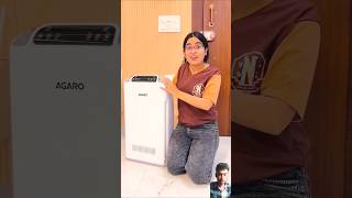 Air purifier 😍  Reaction with Anuj  youtubeshorts dushyantkukreja [upl. by Amling]