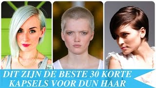 Dit zijn de beste 30 korte kapsels voor dun haar [upl. by Dalila]