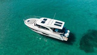 Drone yacht highlight video ⎮ Antares 11 Beneteau [upl. by Kcirrej]