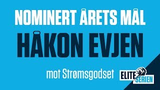 HÅKON EVJEN mot Strømsgodset  Nominert ÅRETS MÅL  Eliteserien 2019 [upl. by Jeritah]