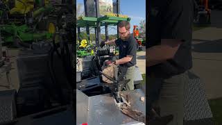 Diesel Log Splitter Make quick firewood with the Wolfe Ridge 35 SHO WolfeRidgeSplitters [upl. by Ruder]