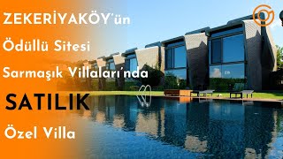 Zekeriyaköyde Ödüllü Konseptli Sitede Satılık Villa [upl. by Llerdnek]