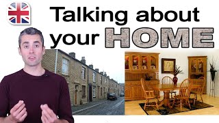 Talking About Your Home  How to Describe Your Home in English  Spoken English Lesson [upl. by Nebeur]