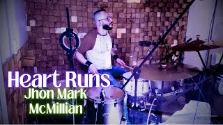 Vitim batera  Heart Runs  Drum Cover Play Along  Jhon Mark McMillian music shorts worship [upl. by Alihs]