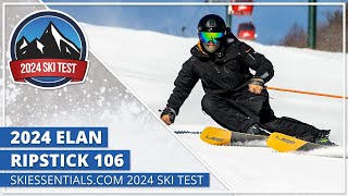 2024 Elan Ripstick 106  SkiEssentialscom Ski Test [upl. by Ewan482]