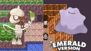 How to catch Smeargle and Ditto in Pokemon Emerald [upl. by Ikuy]