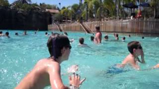 Disneys Typhoon Lagoon Wave Pool [upl. by Yecam]