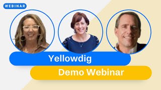 Yellowdig Demo Webinar  August 10 2022 [upl. by Edrock]