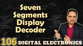 Seven Segments Display Decoder Explained Working Truth Table Circuit and Designing [upl. by Ahcilef830]