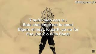 Las Vocales Jon Z Letra [upl. by Ariamat813]