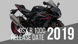 2019 Suzuki GSX R1000 Specs  Release Date [upl. by Matuag]