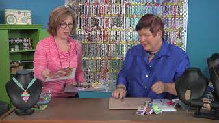 Tips for making polymer clay jewelry on Beads Baubles and Jewels with Syndee Holt 24131 [upl. by Gretel15]