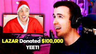 Donating 100000 For Christmas [upl. by Gwenn]