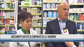 MEDICAMENTE GRATUITE SI COMPENSATE DE LA 1 NOIEMBRIE [upl. by Sandie604]