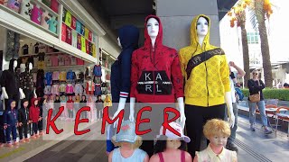 KEMER STREET WALK SHOPPING TURKEY kemer turkey antalya [upl. by Yenduhc]