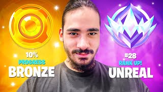 Bronze to Unreal Ranked SPEEDRUN Fortnite Season 2 [upl. by Achilles]