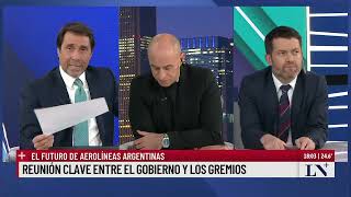 El Gobierno evalúa opciones para Aerolíneas Argentinas el pase de Feinmann y Trebucq [upl. by Norihs472]