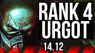 URGOT vs NASUS TOP  9k comeback Rank 4 Urgot Legendary  EUW Grandmaster  1412 [upl. by Rebmit]