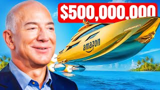 Insanely Expensive Things Jeff Bezos Actually Owns [upl. by Idahs]