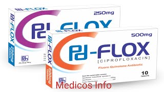 Ciprofloxacin 500mg 250mg Uses Side effects Dosage  PD flox 500mg tablet uses in urdu [upl. by Alethea167]