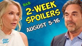 Bold and Beautiful 2Week Spoilers Aug 516 BrookeRidge Chaos amp Huge Crossovers boldandbeautiful [upl. by Henrieta]