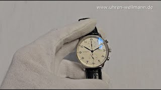 IWC Portugieser Chronograph IW371446 mit Preiseinschätzung [upl. by Norehs474]