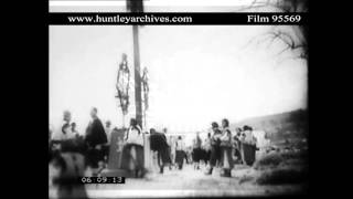 National dress of the Ruthenian people Archive film 95569 [upl. by Andrey185]