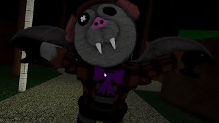 NEW Roblox Piggy Bakari Jumpscare amp Theme Song  Haunting Skin Halloween Update  Bat Skin [upl. by Leirraj]