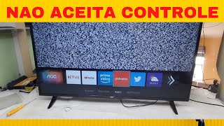 TV AOC NÃO PEGA CONTROLE [upl. by Savick260]