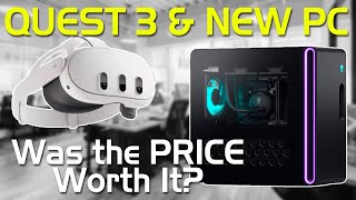 NEW Virtual reality PC with Quest 3  reveal and tests  was it a mistake to buy it [upl. by Anirtek]