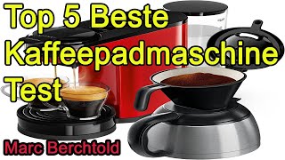 Top 5 Beste Kaffeepadmaschine Test 2021 [upl. by Sophey]